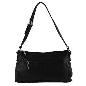 Stone & Co. Black Faux Leather Shoulder Bag